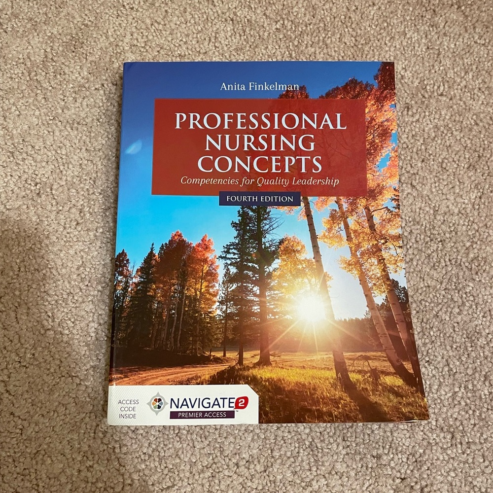 Nursing Textbook Professional Nursing Concepts